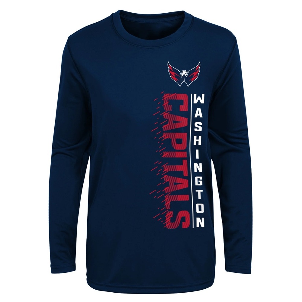 NHL Washington Capitals Navy Long Sleeve Tee